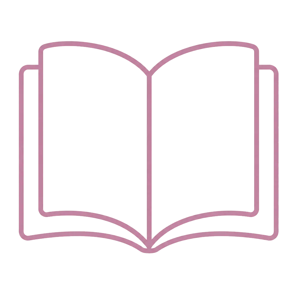 Icono de un libro abierto